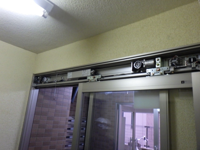 自動ドア 工事後