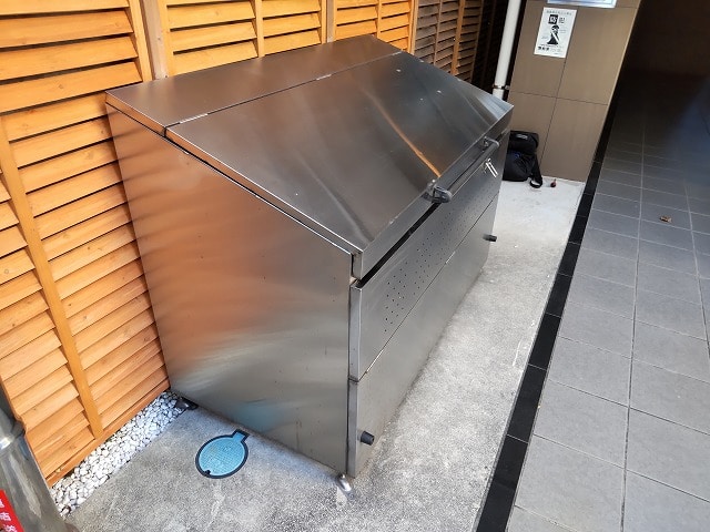 ゴミストッカー 修繕後