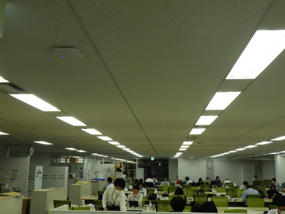 施工前のオフィス風景