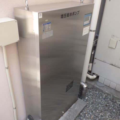 給水ポンプも異常無く動作していました