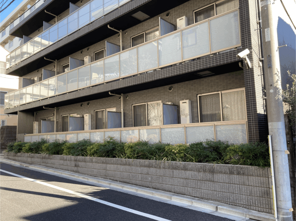 フェンス設置前の西側